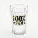 Great glass "100% man" camouflage
