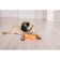 Brying toy "dumbbells with paws" for dogs, 13 cm, pink