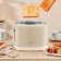 Toster KitFort KT-4004-3, 815 W, 6 frying modes, 2 toasts, beige