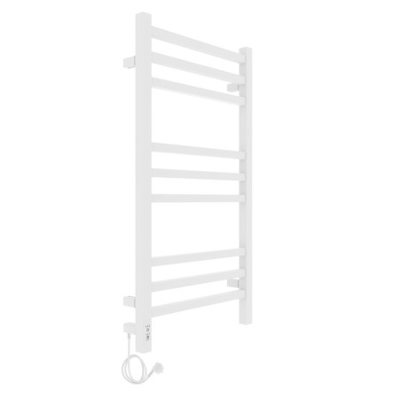 Electric towel Laris Astor ChK9, 350x700 mm, 9 crossbars, left, white-10
