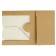 Confectionery packaging, box with a craft window, 18 x 18 x 10 cm
