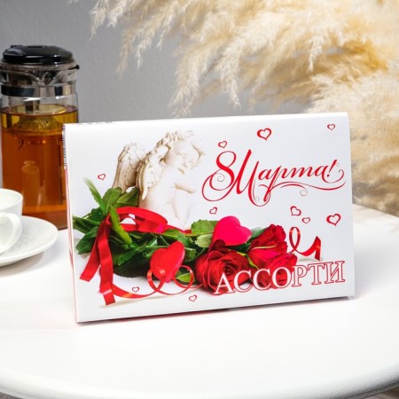 Gift sweets "Assorted", March 8, 125 g-4