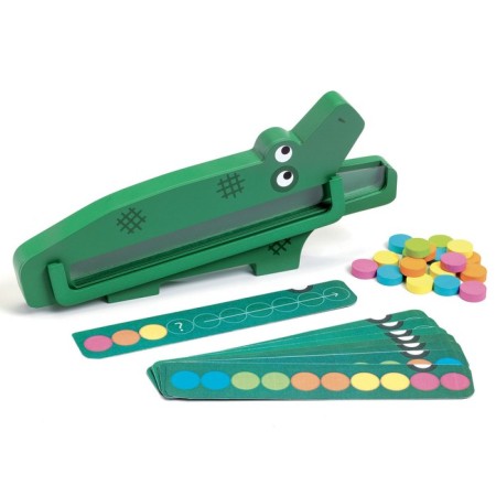 Developing game Djeco Crocock, series Educational Wooden Games