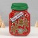 Casket Metal "Bank with cookies" red 15.5x10x5.5 cm