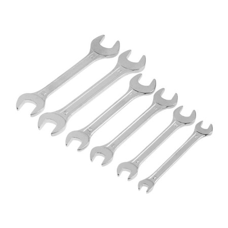 A set of keys in the tundra holder, chrome -plated, 6 - 14 mm, 6 pcs.-1