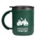 Thermal circle, 450 ml, campaign "Travel starts..", retains heat 2 hours, green