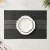 A set of serving napkins on the table “Shine”, 4 pcs, 45 × 30 cm, black color