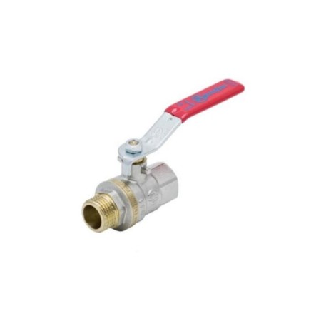 Ball the ball Aquasfera Euro 1003-04, 1 1/4 ", PN20, internal/outer thread, lever, nickel