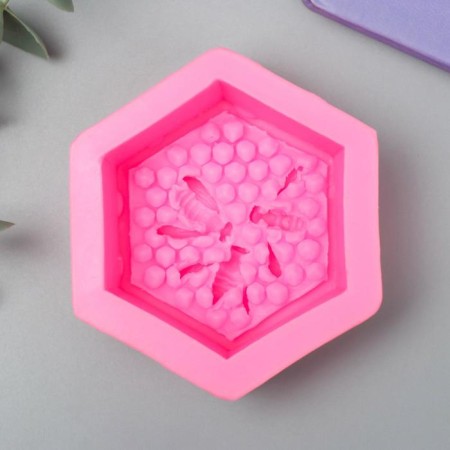 Mold Silicon "Sot and bees" 3x7.9x7.2 cm-1