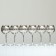 Mini-bar set of 6 glasses 280ml "Jungle" silver