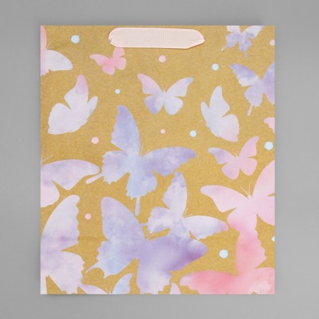 Package Gift Crafts Vertical, Packaging, “Watercolor”, Ml 23 x 27 x 11.5 cm-5