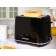 Toster Oursson to2112/BL, 930 W, 2 toasts, black color
