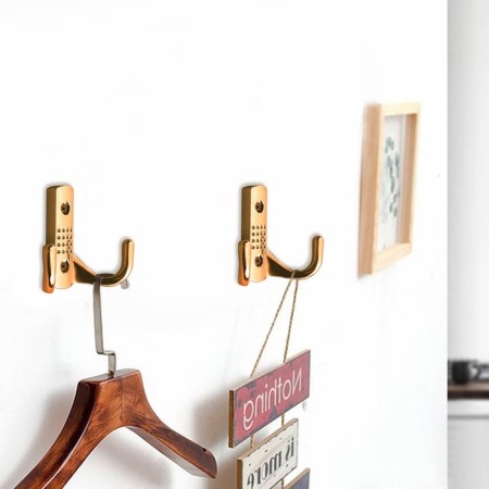 Furniture hook Cappio Bobolink, two -rod, gold-6