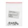 A set of threaded inserts of the tundra, M6x1, 10 pcs.