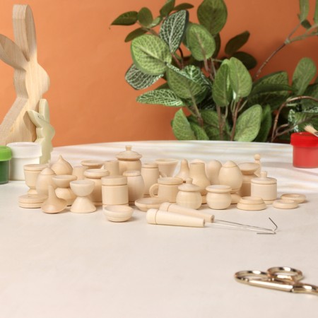 A set of workpieces for the creativity of "Tricky" 33pcs. In the bag