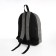 School backpack of textiles with lightning, external pocket, gray color