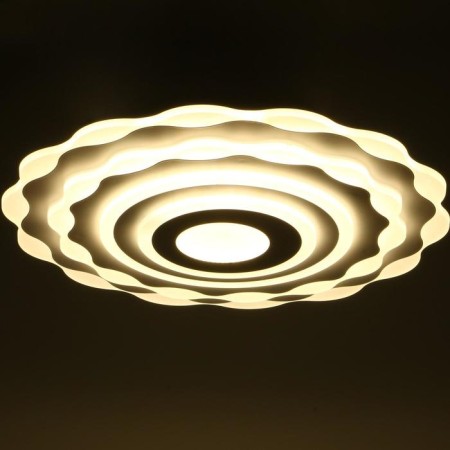 Люстра с ПДУ 02001/1 59Вт LED 3000-6000К, белый, 50х50х11 см-2