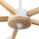 Svetogor chandelier "Project" 5x60W E27 white/beige