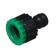 Fitting, internal thread 1/2 "–3/4", fast -fast connection, plastic, mix, Greengo