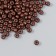 Glass beads 6/0 "gray-brown" 15 g