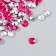 Decor for creativity in the bottle "Rhuba. Fuchsia" set 250 pcs d = 0.6 cm 4x3x3 cm