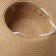 Women's hat minku, light brown color, rr 58