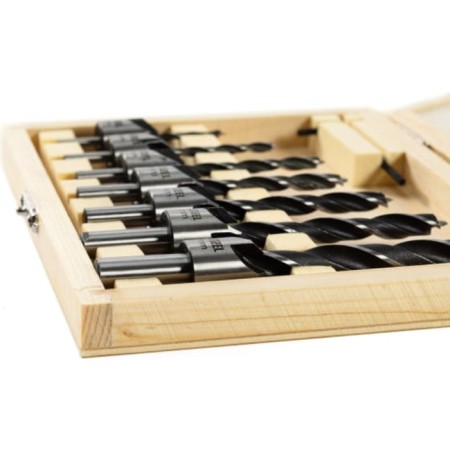 Set of drill Zenkers on wood Denzel 704272, 3-10 mm, 7 pcs-3