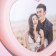 Night -hearteous "Heart" with a photo frame LED USB AKB MICS 7x15.5x30 cm Risalux