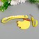 Trick Rubber "Bueau of bananas with carbine" 5x5 cm