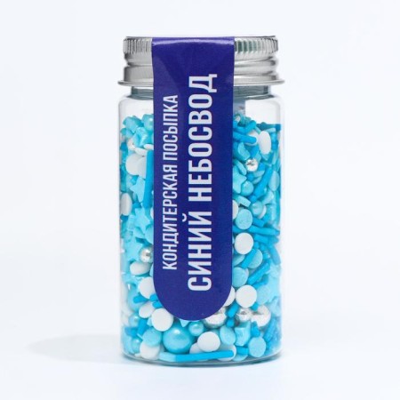 Confectionery Sprinking "Blue sky", 50 g-1