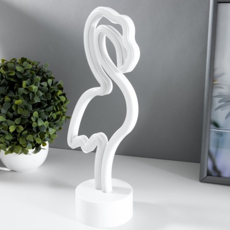 Flamingo nightlight LED from 3AA batteries (not in the kit) 8.5x13x29.5 cm Risalux-3