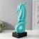 Souvenir Ceramics "Sea Horse" turquoise 15x12.5x42.5 cm