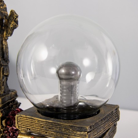 Plasma ball "Statue of Liberty" gold 14x10x16 cm Risalux-8