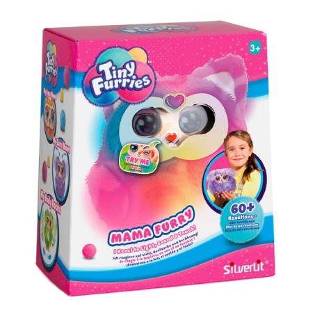 Interactive toy Mama Tiny Furry Pinky-3