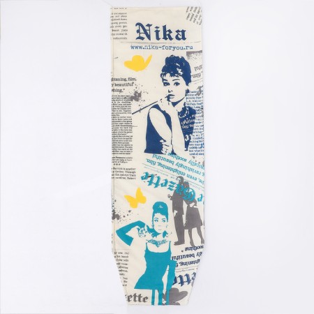 Czech for ironing board NIKA, 125 × 39 cm, with foam rubber, MIX drawing-7