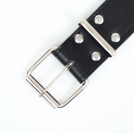 The collar of the clinker in 2 rows, 65 x 3.4 cm, Osh 50-60 cm, black-4