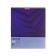 A notebook of 96 sheets in the Erichkrause Duotone Next cage, cover coated cardboard, output block, whiteness 100%, mix