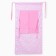 Shirma for the puppet theater "Unicorn on Pink", textiles, p. 120 × 60 cm