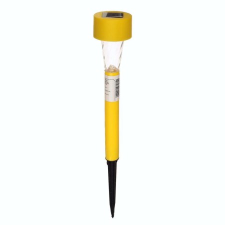 Garden lamp on the sunny battery "Yellow trapezoid", 4.5 × 30 × 4.5 cm, 1 LED, glow white-4