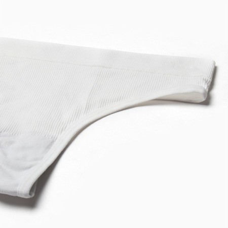 Female set (top, thongs), white color, One size (42-46)-5