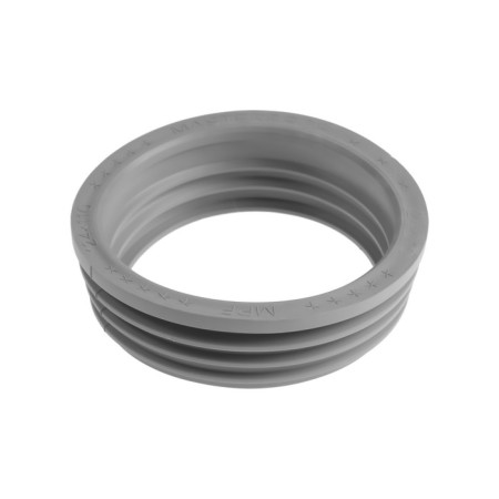 Transitional cuff Masterprof Isa. 131765, D = 124x110 mm, for sewer pipes, TEP, gray