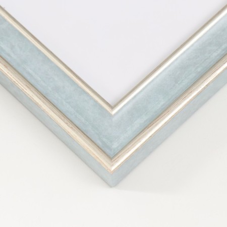 Photo frame Plastic "Mira" 25x25 cm, 642498 Sea (plastic screen)-1