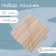 Wooden sticks, 14 × 0.5 cm, 35 pcs