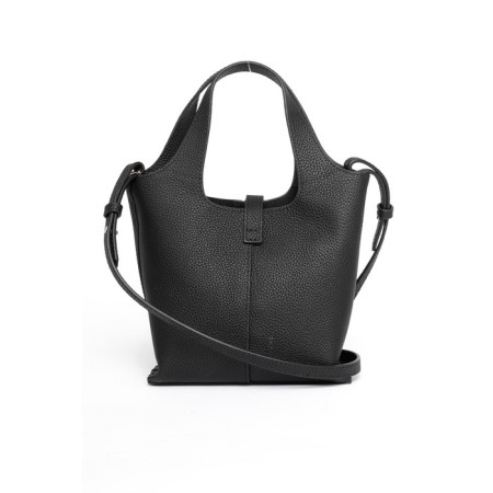 Bag Tout Women, Genuine leather, Ludor black, 20x6x15 cm-1