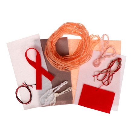 Set for creating a textile toy "Baby Alice"-2