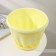 Pot for flowers with the Podon "Noble", 3.9 L, D = 22.5 cm, yellow color