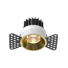 The built-in lamp Technical DL058-7W3K-TRS-BS, 7W, 5.4x5.4x5.3 cm, LED, 480LM, 3000K, Brass color