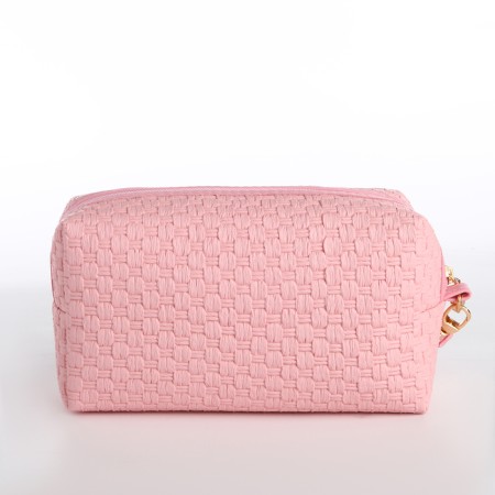 Lightning cosmetic bag, pink color-1