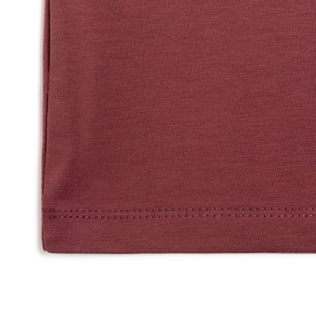 Women's longliva minku: Basic line burgundy color, river 48-8
