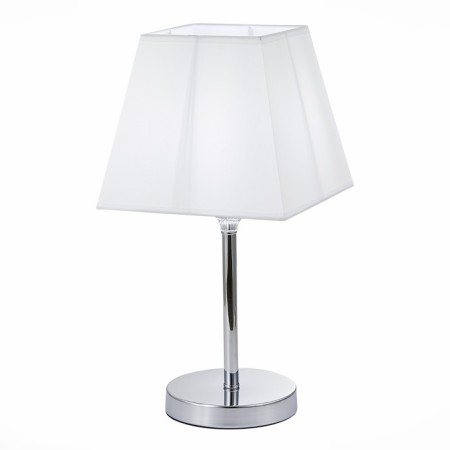 Evoluce bedside lamp. Sle107604-01. Grinda. 1x40 W, E14, 22x22x43 cm, chromium color